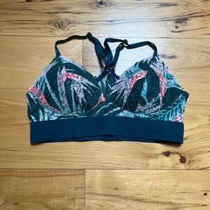 Floral Print Women's Bralette from Pink